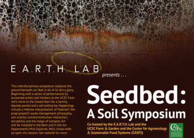 Seedbed: A Soil Symposium poster