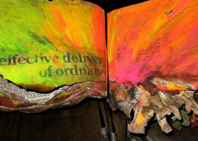 Doublespeak Dictionary, altered book